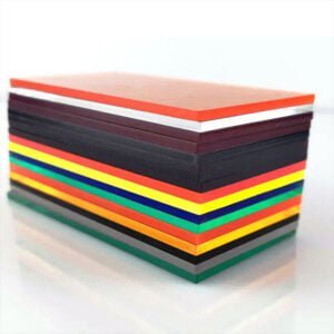 Color Plastic Acrylic Sheet 1220x2440mm Clear Acrylic Sheet